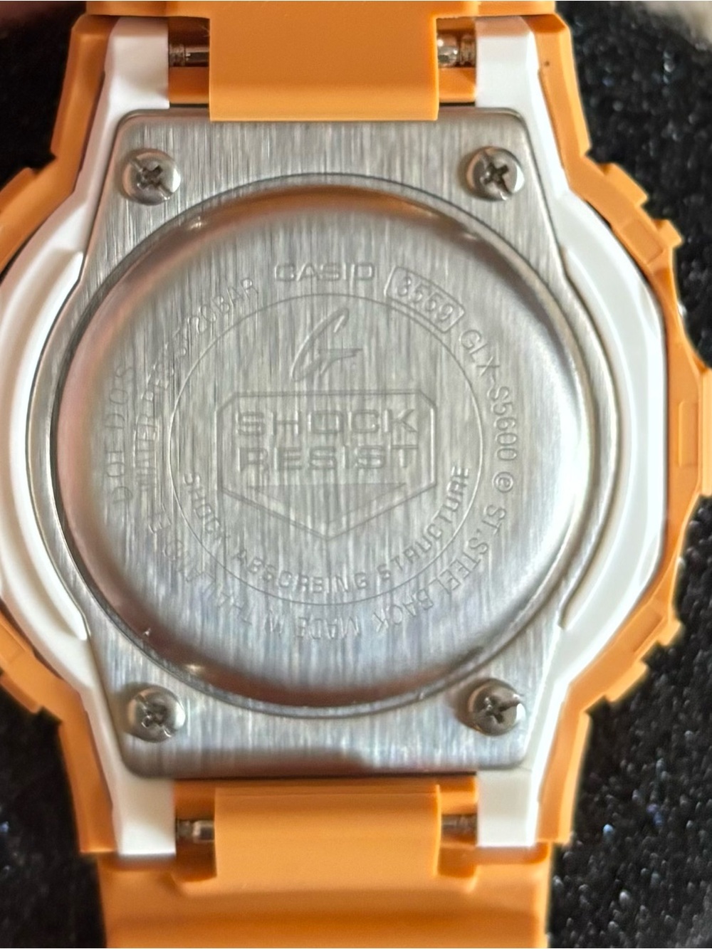 G-Shock Orange Digital Women's Watch - Picture 4 of 4